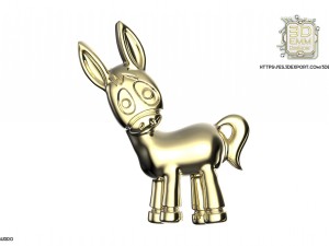 donkey piece 3D Baskı Modeli