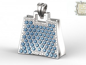 charm bag 3D Print Model