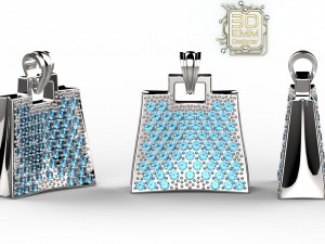 charm bag 3D Print Model