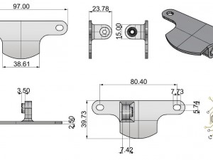 license bike Modello di stampa 3D
