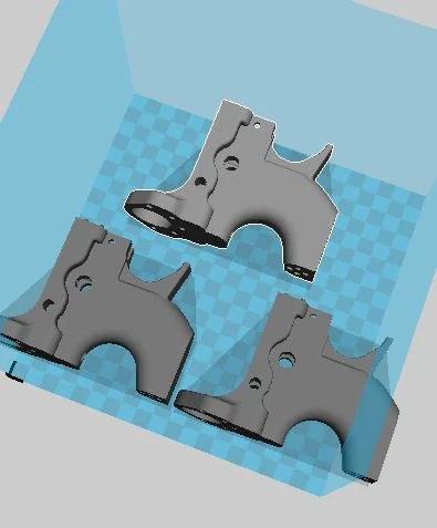 ar 15 이하 3D 프린트 모델 .c4d .max .obj .3ds .fbx .stl .blend 