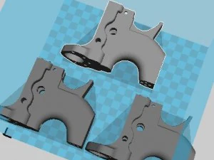 um 15 % niedriger 3D Druckmodell