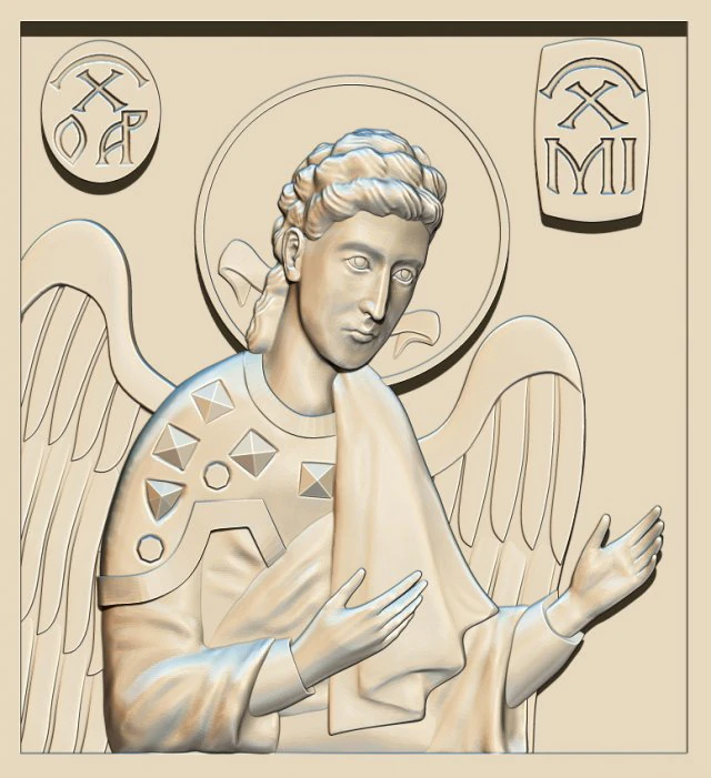 archangel michael 3D Print Model .c4d .max .obj .3ds .fbx .stl .blend 