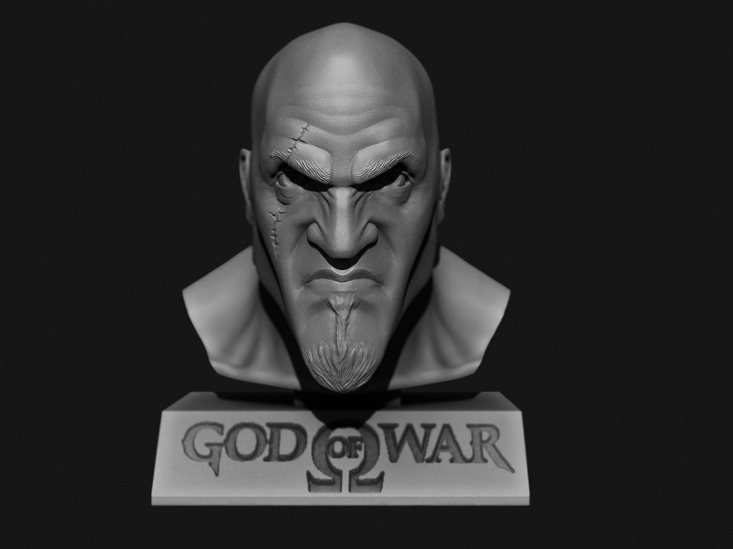 God Of War 3d Model By Mehdi El Khalioua 3d Model In Other