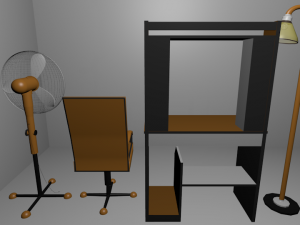 office furniture Modelo 3D