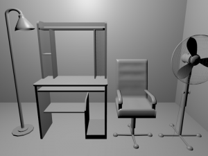 office furniture Modelo 3D
