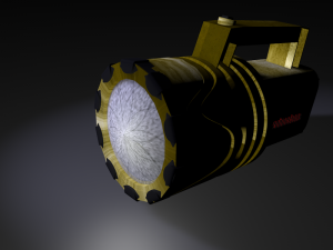 builder flashlight Modello 3D