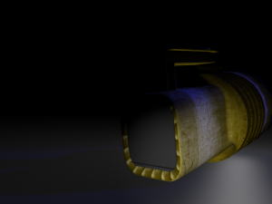 builder flashlight Modello 3D