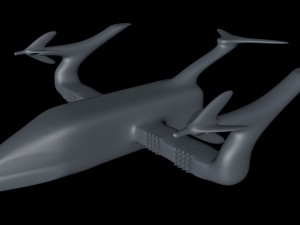 starship 3D Model