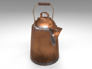old kettle Modèle 3D