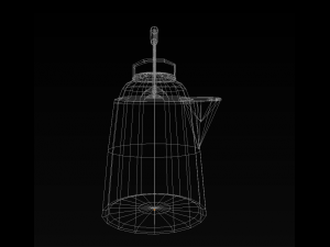old kettle 3D Модель
