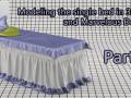 Modeling a bed in 3ds Max and Marvelous Designer 3D-Modell