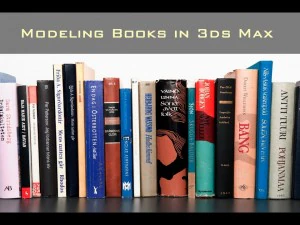modeling a book with 3ds max 3D Tutorials
