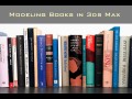 Modeling a Book with 3ds Max 3D-Modell