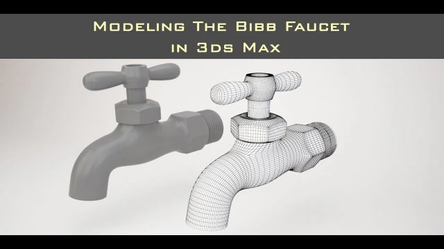 De Bibb-kraan modelleren in 3ds Max 