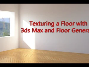 Texturieren eines Bodens mit 3DS Max und Floor Generator 2D Tutorials