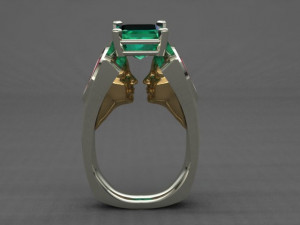 2face ring 3D Print Model