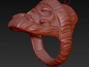 skull ring 3D Print Model