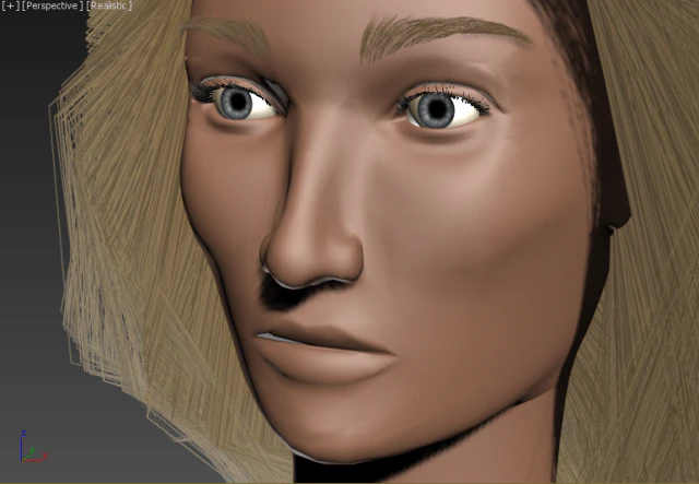 tall woman 3D Model .c4d .max .obj .3ds .fbx .stl .blend