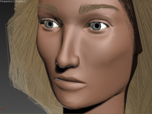 tall woman 3D 모델