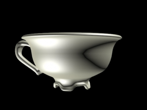 china cup 3Dモデル