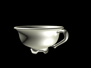 china cup Modello 3D