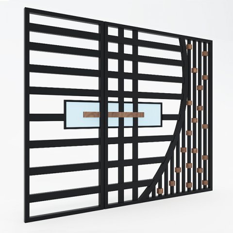 gate 3D 모델 .c4d .max .obj .3ds .fbx .stl .blend 