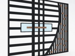 gate Modello 3D