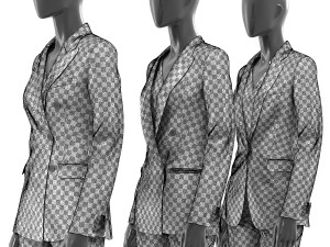 woman suits mannequin 3D 모델