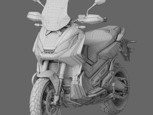 honda x-adventure Modèle 3D