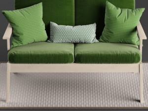 stolab oxford chair and sofa 3D Model