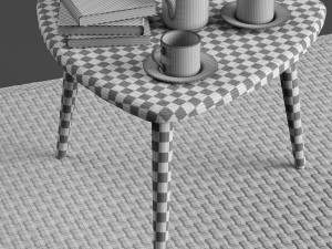 stolab oxford chair and sofa 3D Model