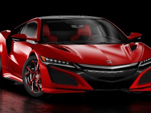 honda nsx 2018 3Dモデル