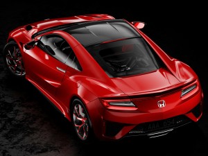 honda nsx 2018 3Dモデル