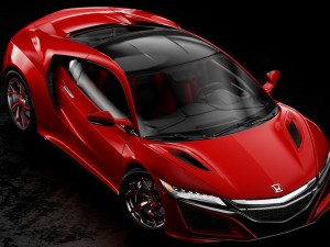 honda nsx 2018 3Dモデル