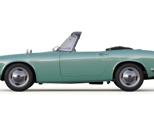 honda s800 cabriolet 1966 3D Model