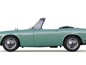 honda s800 cabriolet 1966 3D Model
