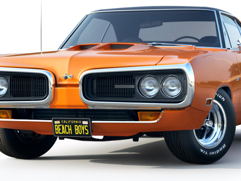 Dodge Super Bee 1970 3D Модель