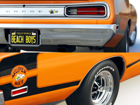 Dodge Super Bee 1970 3D 모델