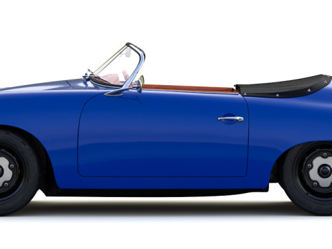 Porsche 356 A Speedster 1956 3D Model
