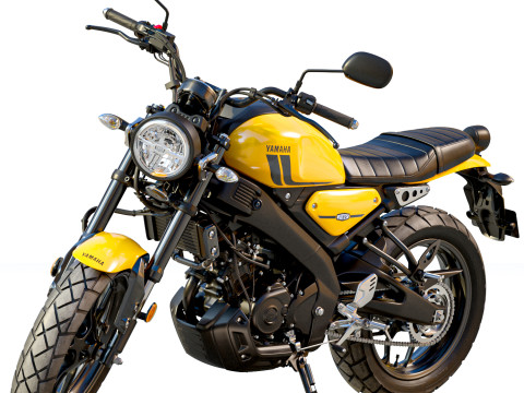 Yamaha XSR-125 3D Model