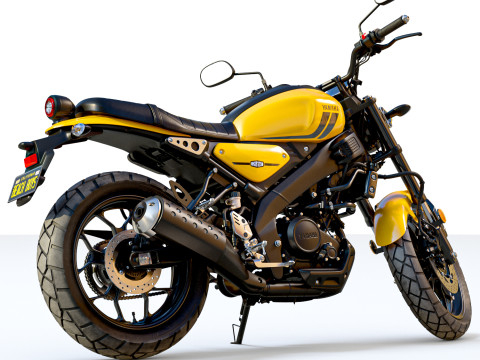 Yamaha XSR-125 3D Model