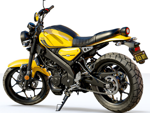 Yamaha XSR-125 3D Model