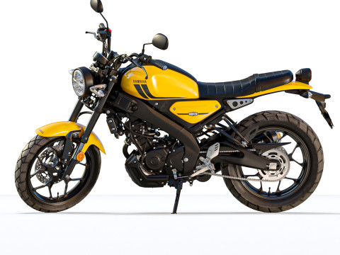 Yamaha XSR-125 3D Model