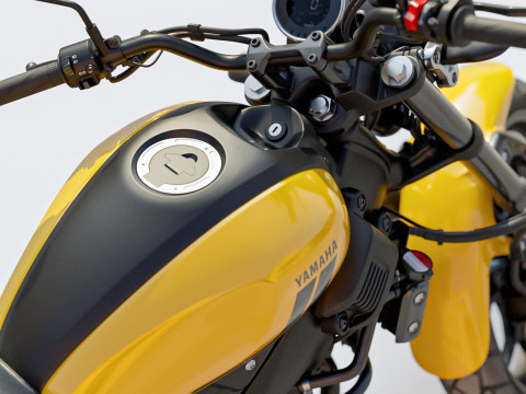 Yamaha XSR-125 3D Model