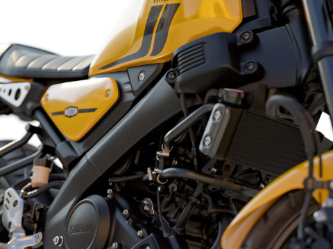 Yamaha XSR-125 3D Model