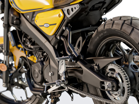 Yamaha XSR-125 3D Model