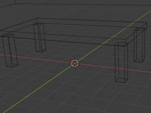 desk 3D Model