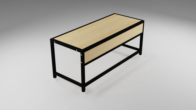 writing desk 3D Model .c4d .max .obj .3ds .fbx .stl .blend 