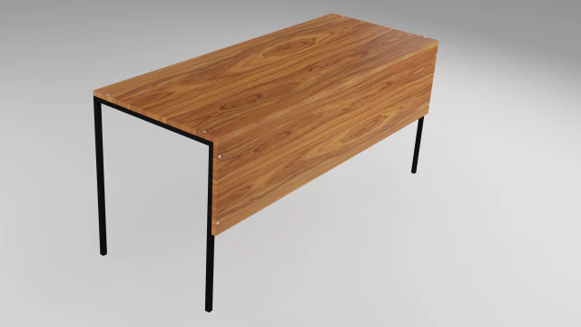 writing desk 3D Model .c4d .max .obj .3ds .fbx .stl .blend 